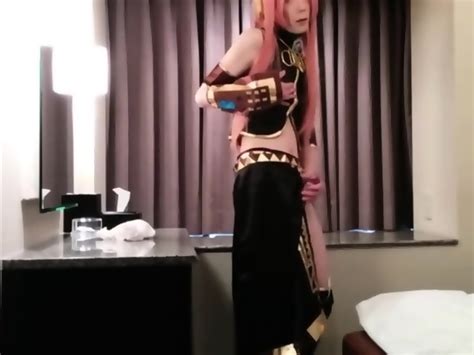 Amateur Asian CD Cosplay Jo