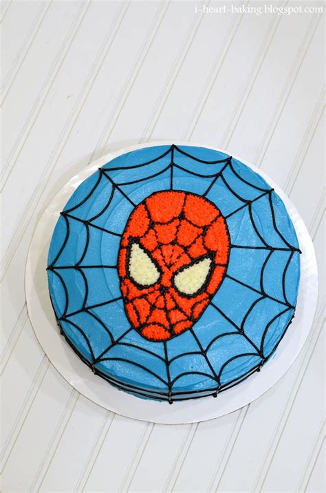 i heart baking!: spiderman birthday cake