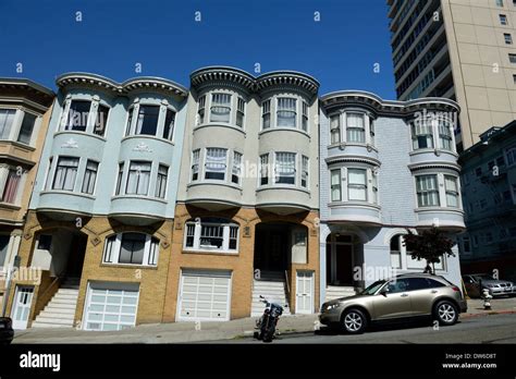 Houses On Steep Hill Slope Hills Hilly Street Streets San Francisco