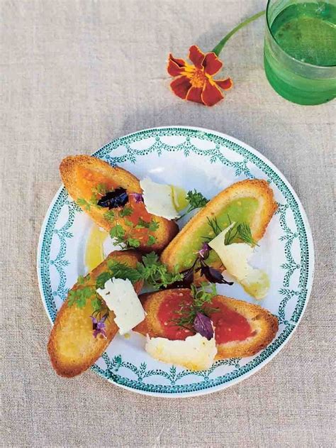 Rainbow Tomato Crostini Jamie Oliver Recipes