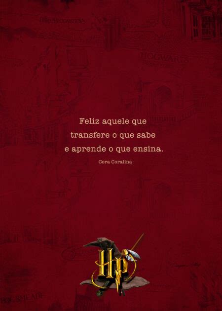 Planner Professor Harry Potter Contra Capa Fazendo A Nossa Festa