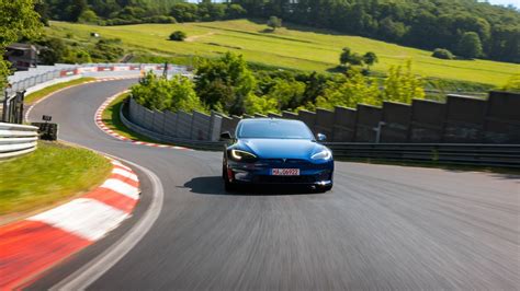 Tesla Model S Plaid Bate Su Propio R Cord En N Rburgring Por Segundos