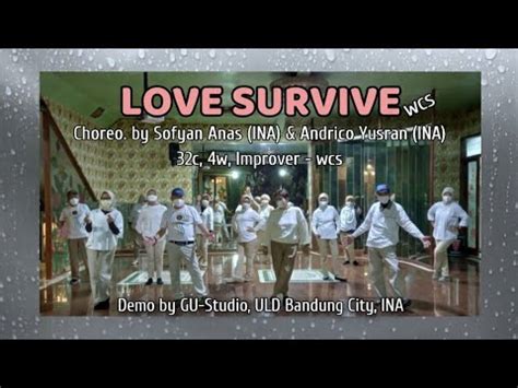 Love Survive Wcs Line Dance Choreographed By Sofyan Anas Ina