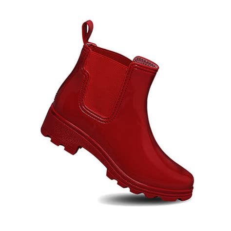 Ankle Rain Boots For Women Lambo