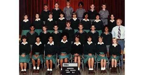 School Photo 1980s Onehunga High School Auckland Mad On New