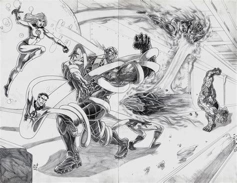 Fantastic Four vs. Super Skrull by jey2dworld on DeviantArt