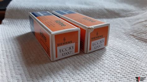 Siemens Ecc Ax Munich Pristine Matched Pair Nos For Sale