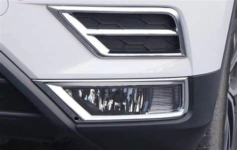 Vw Tiguan Mqb Chrom Nebelscheinwerfer Licht Abdeckung Rahmen Vorne