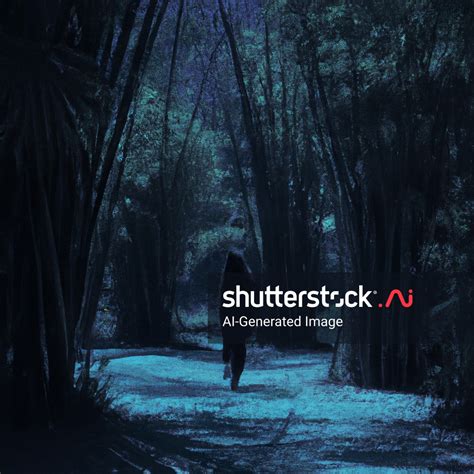 Cyberpunk Photo Hutan Yang Gelap Ai Generated Image 2345188439