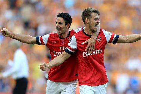 Ramsey Arsenal Celebration