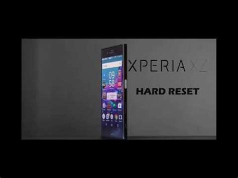 SONY XPERIA XZ Pattern Unlock Hard Reset YouTube