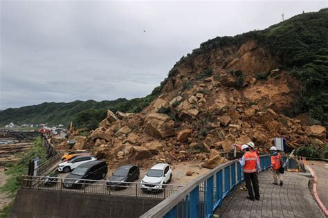 潮境公園土石崩落 地質專家：岩石風化和大雨所致 基隆大規模山崩 社會 聯合新聞網