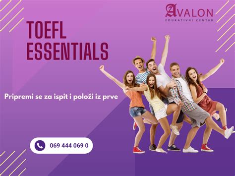 Toefl Essentials Edukativni Centar Avalon