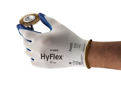 Ansell HyFlex 11 900 Nitrile Coated Oil Repellent Gloves Fisher