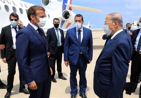 Macron Visits Traumatized Lebanon After Deadly Mega Blast The Korea Times