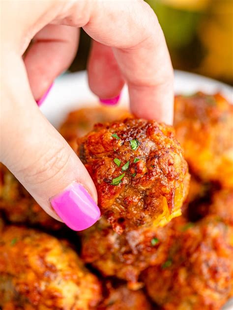 Air Fryer Sausage Balls My Air Fryer Kitchen