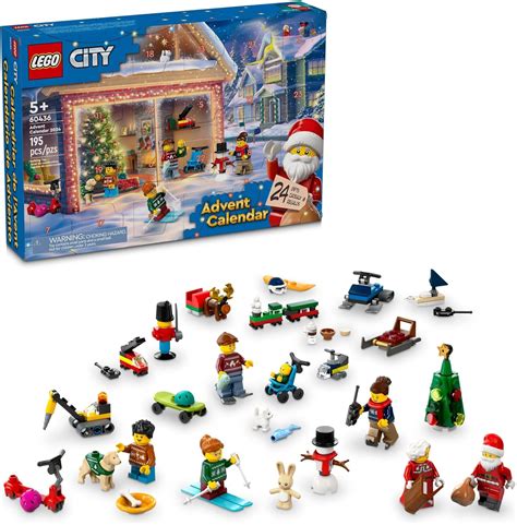 LEGO City Calendario De Adviento 2024 Cuenta Regresiva Hasta La Navidad