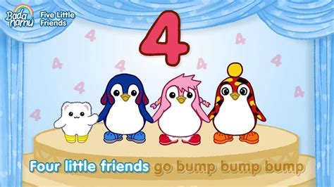 巴塔木儿歌17：早教儿歌《fivelittlefriends》，熟悉的旋律，爱了 高清1080p在线观看平台 腾讯视频