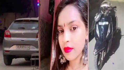 Delhi Woman Dragged By Car For 4 Km Cctv Footage Shows