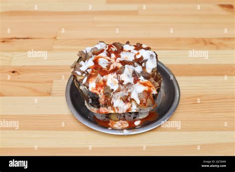 A Baked Potato Stock Photo Alamy
