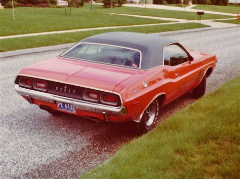 1972 Dodge Challenger Rallye 340 Purchased Used In 1974 ~ One Of First Photos After Purchase Old