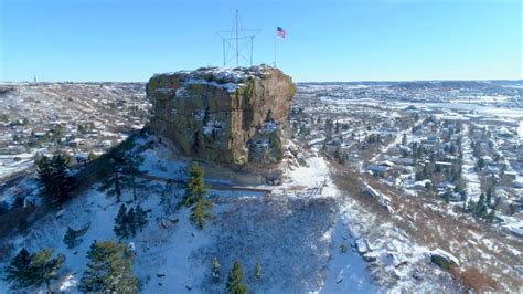 Castle Rock Snow Dji Phantom 4 Pro Youtube