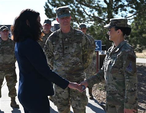 Hon Kristyn Jones Visits Team Buckley Buckley Space Force Base