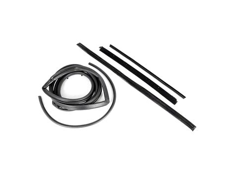 Omix Ada Jeep Wrangler Passenger Side Door Seal Kit W Hardtop And Fixed Vent Window 1230352 87