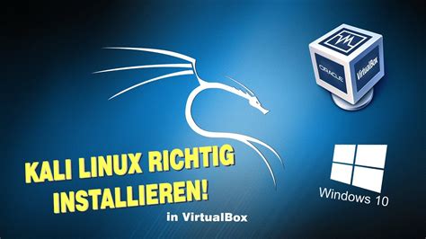 Kali Linux In Virtualbox Installieren 2020 Windows 10 Deutsch YouTube