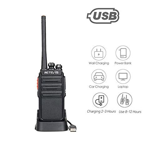 Retevis RT24 Plus Funkgeräte Set Walkie Talkies 16 Kanäle IPx4