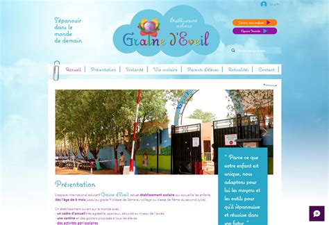 Graine D Eveil Etablissement Scolaire Cr Che Cole Maternelle