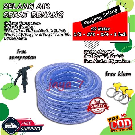 Jual Selang Air Meter Roll Selang Air Inch Selang