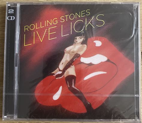 Rolling Stones Live Licks 2cd Set 2004 Explicit Cover Hits Cds