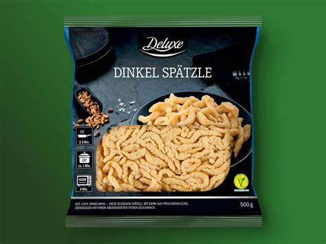 Deluxe Spätzle Spezialitäten 500 G Von Lidl Ansehen