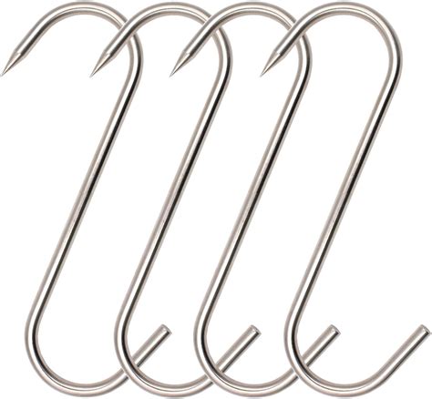 Amazon Alele Meat Hooks 8Inch Beef Hook Stainless Steel Heavy