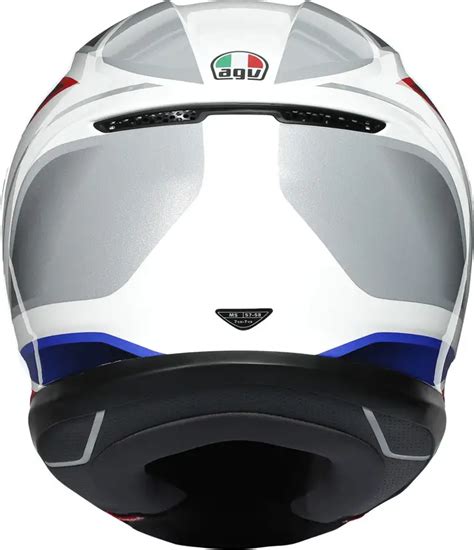 Casco Integrale AGV K6 MPLK MULTI HYPHEN Bianco Rosso Blu