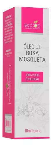 Aceite De Rosa Mosqueta Puro Y Natural De Eccos 10 Ml MercadoLibre