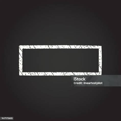 symbol chalk drawing stock illustration  image