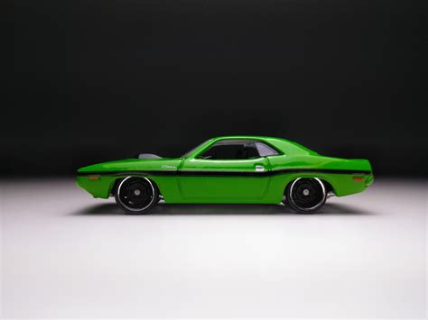 Dodge Challenger Hemi Green Hot Wheels Custom Plastic Etsy