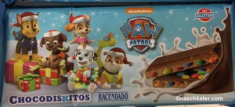 Hacendado Chocodiskitos Nickelodeon Paw Patrol Schokolade Naschkater