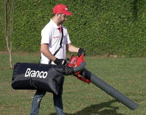 Soprador E Aspirador De Folhas A Gasolina Branco Bsa Gensetec