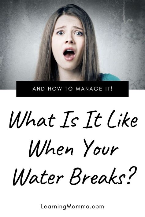 What Happens When Your Water Breaks How To Manage It Artofit