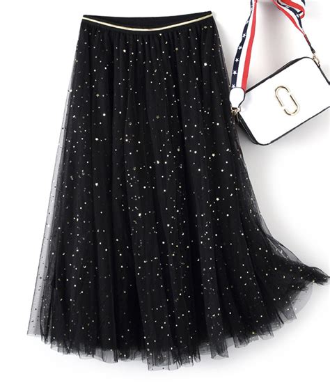 Cute Sequins Tulle Skirt On Luulla