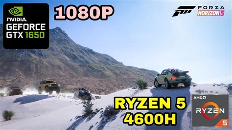 Forza Horizon Gtx Laptop Ryzen H P High Settings