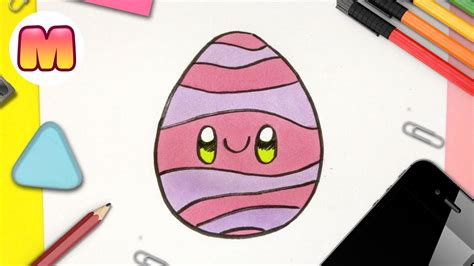 Como Dibujar Huevo De Pascua Kawaii Dibujos F Ciles Kawaii Aprender