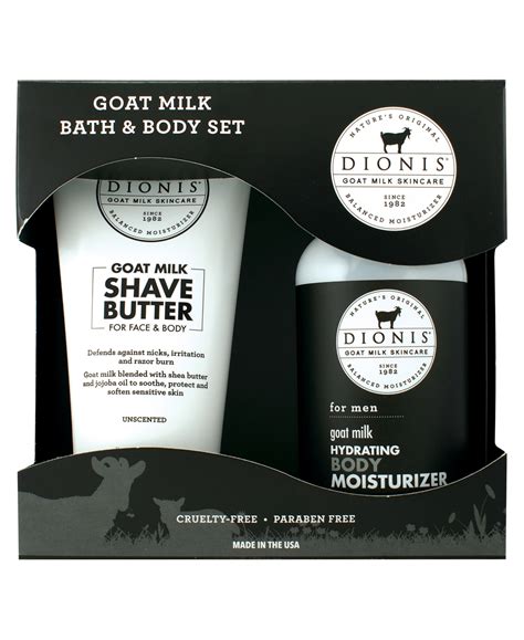 Dionis Goat Milk Skincare Goat Milk Bath And Body Set Editorialist