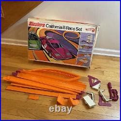 Car Track Set Vintage Hot Wheels SIZZLERS CALIFORNIA RACE