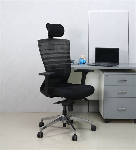 Buy Echo Breathable Mesh Ergonomic Chair In Black Colour At 100 Off By