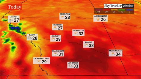 Heat Warnings Issued For Calgary Lethbridge Southern Alberta