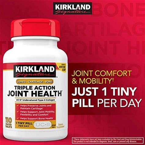 Kirkland Signature Expect More Triple Action Joint Health Coated